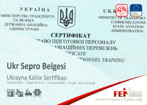 Ukr Sepro Belgesi Ukrayna Sertifikası