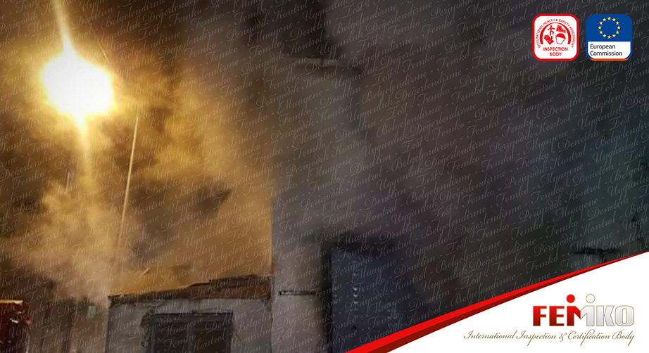 İstanbul’da Mobilya İmalathanesinde Yangın