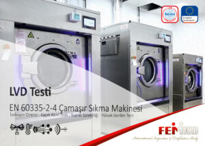 EN IEC 60335-2-4 Çamaşır Sıkma Makinesi LVD Testi